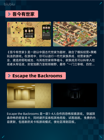 Steam热销游戏榜吾今有世家登顶截图2