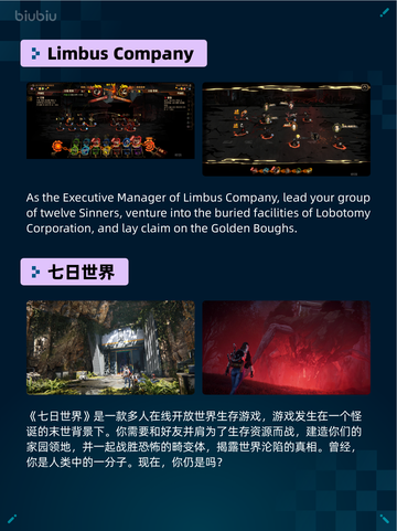🔥Steam热销游戏榜Limbus Company登顶💥截图2