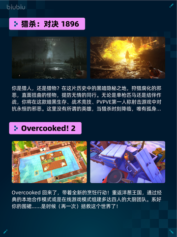 💥Steam热销游戏榜猎杀：对决 1896登顶🔥截图2