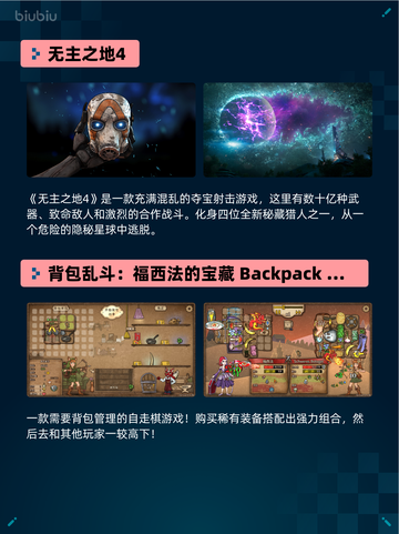 💥Steam热销游戏榜无主之地4登顶🔥超神游戏等你来战🎮截图2