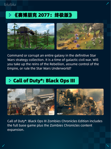 🔥Steam热销游戏榜《赛博朋克2077：终极版》登顶🎉截图2
