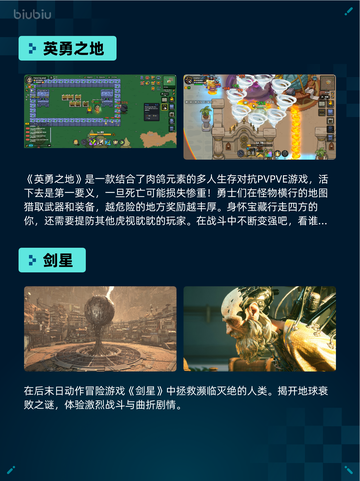 🔥Steam热销游戏榜英勇之地登顶💥截图2