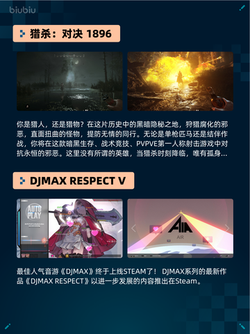 Steam热销游戏榜《猎人：荒野的召唤™》登顶🔥🎮截图3