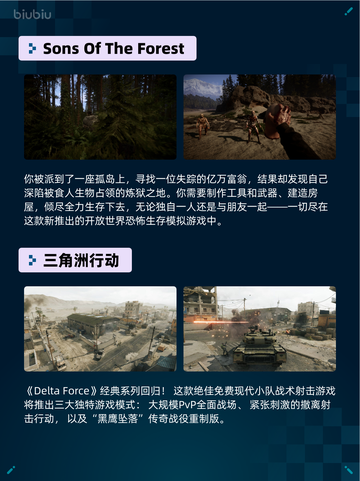 🔥Steam热销游戏榜Sons Of The Forest登顶💥截图2