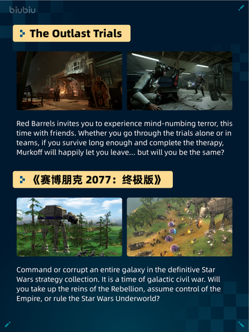 🔥Steam热销游戏榜The Outlast Trials登顶🎮💥截图2