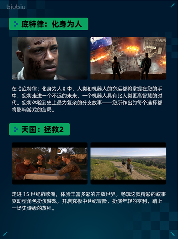 🔥Steam热销游戏榜底特律：化身为人登顶💥截图2