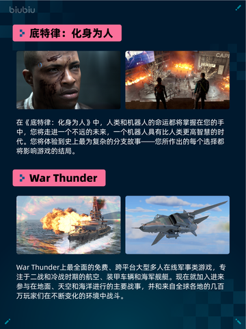 🔥Steam热销游戏榜底特律：化身为人登顶💥截图2