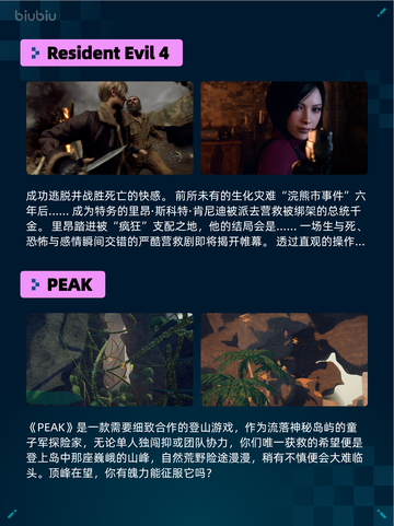 🔥Steam热销游戏榜Resident Evil 4登顶💥截图2
