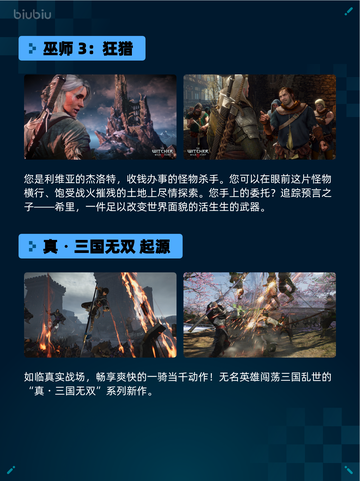 🔥Steam热销游戏榜巫师3：狂猎登顶👑截图2