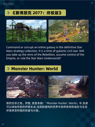 🔥Steam热销游戏榜《赛博朋克2077：终极版》登顶💥截图2