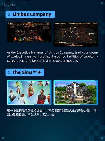 🔥Steam热销游戏榜Limbus Company登顶💥截图2