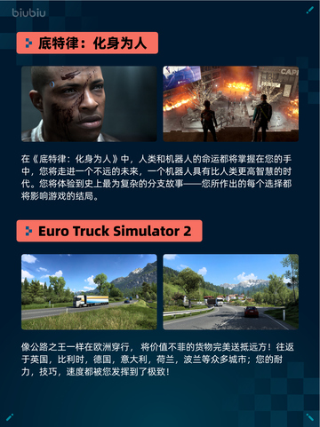 🔥Steam热销游戏榜底特律：化身为人登顶💥截图2