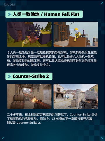 🔥Steam热销游戏榜人类一败涂地登顶！🎮截图2