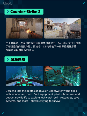 🔥Steam热销游戏榜深海迷航：冰点之下登顶💥截图5