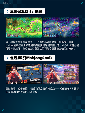 🔥Steam热销游戏榜《王国保卫战5：联盟》登顶！👑截图2