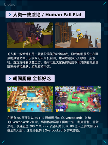 Steam热销游戏榜人类一败涂地🎮 Human Fall Flat登顶🎉截图2