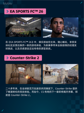 🔥Steam热销游戏榜EA SPORTS FC™ 26登顶！🎮截图3