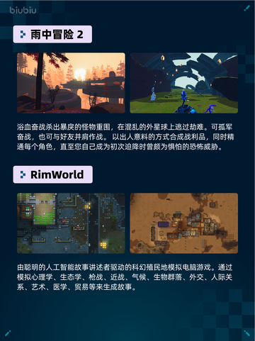 Steam热销游戏榜雨中冒险 2登顶截图2