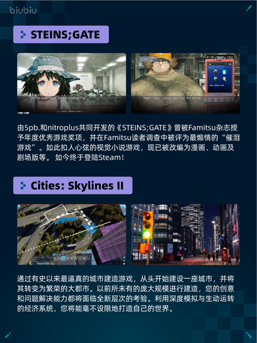 🎮Steam热销游戏榜STEINS;GATE登顶💥截图2