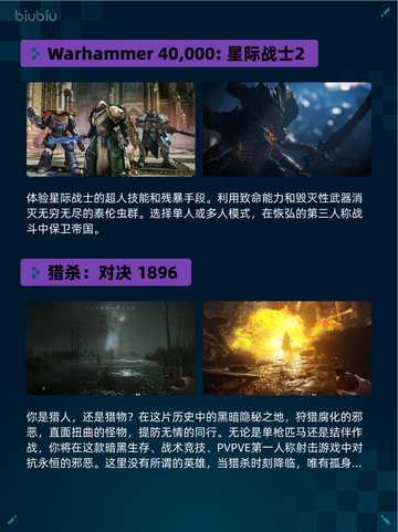 Steam热销游戏榜Warhammer 40,000: 星际战士2登顶截图2