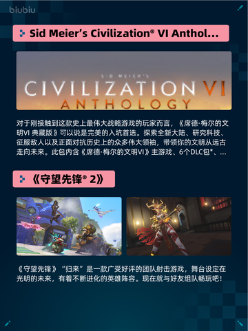 🔥Steam热销游戏榜战地风云6登顶💥截图3