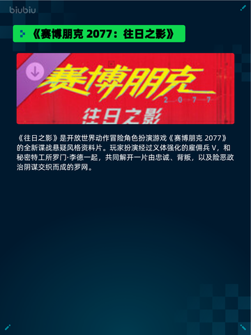 🔥Steam热销游戏榜《赛博朋克2077：终极版》登顶💥截图5