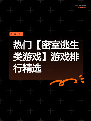 热门【密室逃生类游戏】游戏排行精选截图1
