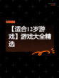 【适合12岁游戏】游戏大全精选