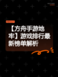 【方舟手游地牢】游戏排行最新榜单解析