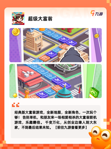【单机游戏大富翁】游戏推荐不容错过的乐趣截图6
