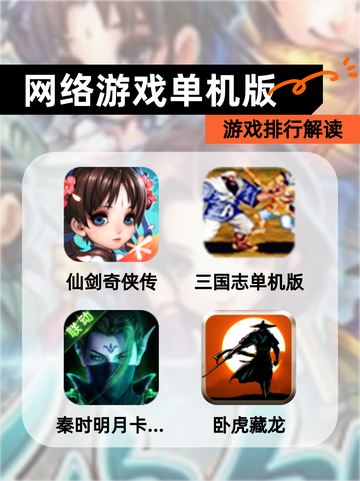 【网络游戏单机版】游戏排行解读截图1