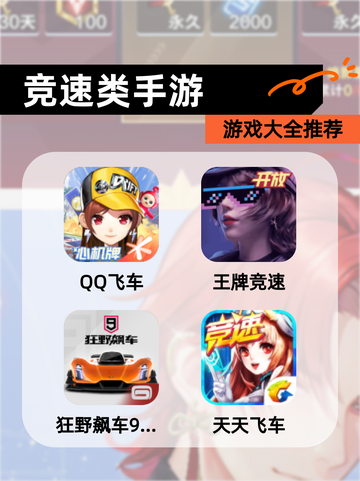 【竞速类手游】游戏大全推荐截图1