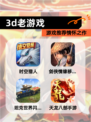 【3d老游戏】游戏推荐情怀之作