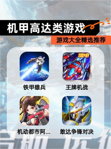 【机甲高达类游戏】游戏大全精选推荐截图1