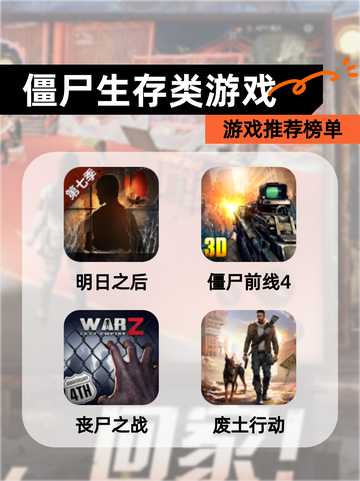 【僵尸生存类游戏】游戏推荐榜单截图1