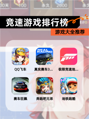 【竞速游戏排行榜】游戏大全推荐截图1