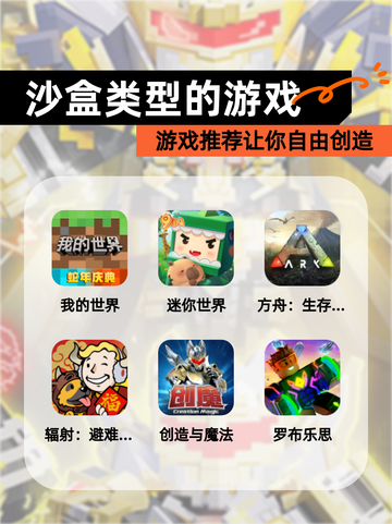 【沙盒类型的游戏】游戏推荐让你自由创造截图1