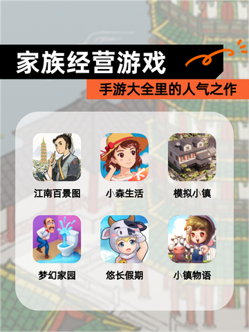【家族经营游戏】手游大全里的人气之作截图1