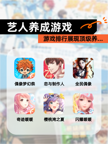 【艺人养成游戏】游戏排行展现顶级养…截图1