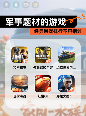 经典【军事题材的游戏】游戏排行不容错过截图1