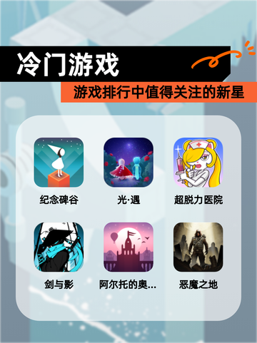 【冷门游戏】游戏排行中值得关注的新星截图1