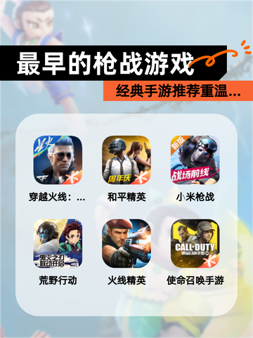 经典【最早的枪战游戏】手游推荐重温…截图1