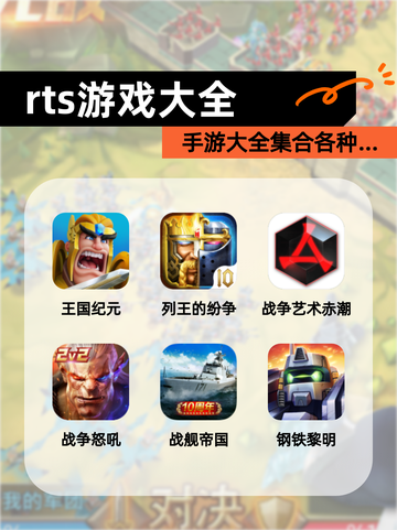 【rts游戏大全】手游大全集合各种…截图1