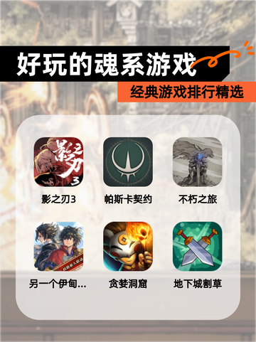 经典【好玩的魂系游戏】游戏排行精选截图1