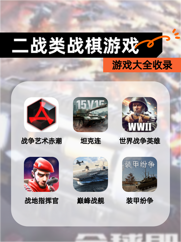 【二战类战棋游戏】游戏大全收录截图1
