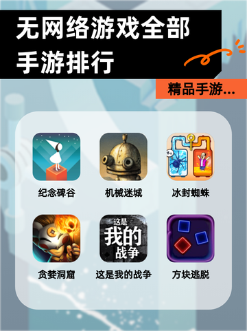 【无网络游戏全部手游排行】精品手游…截图1