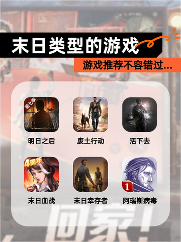 【末日类型的游戏】游戏推荐不容错过…截图1