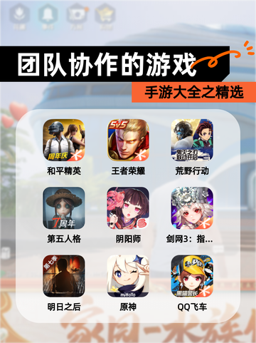 手游大全之【团队协作的游戏】精选截图1