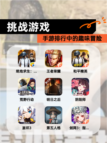 【挑战游戏】手游排行中的趣味冒险截图1