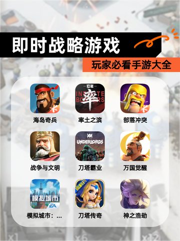 玩家必看【即时战略游戏】手游大全截图1